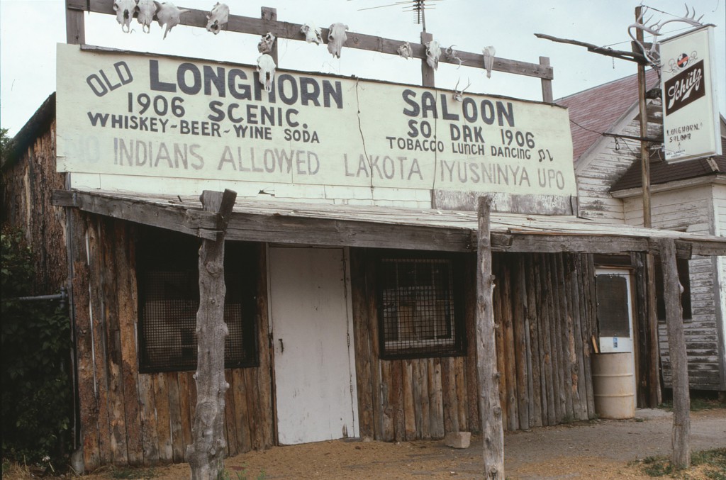 No indians allowed saloon. Foto: Anna-Maria Ahlen.